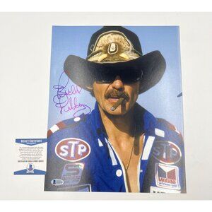Richard Petty Signed Photo 11X14 Beckett COA NASCAR King
